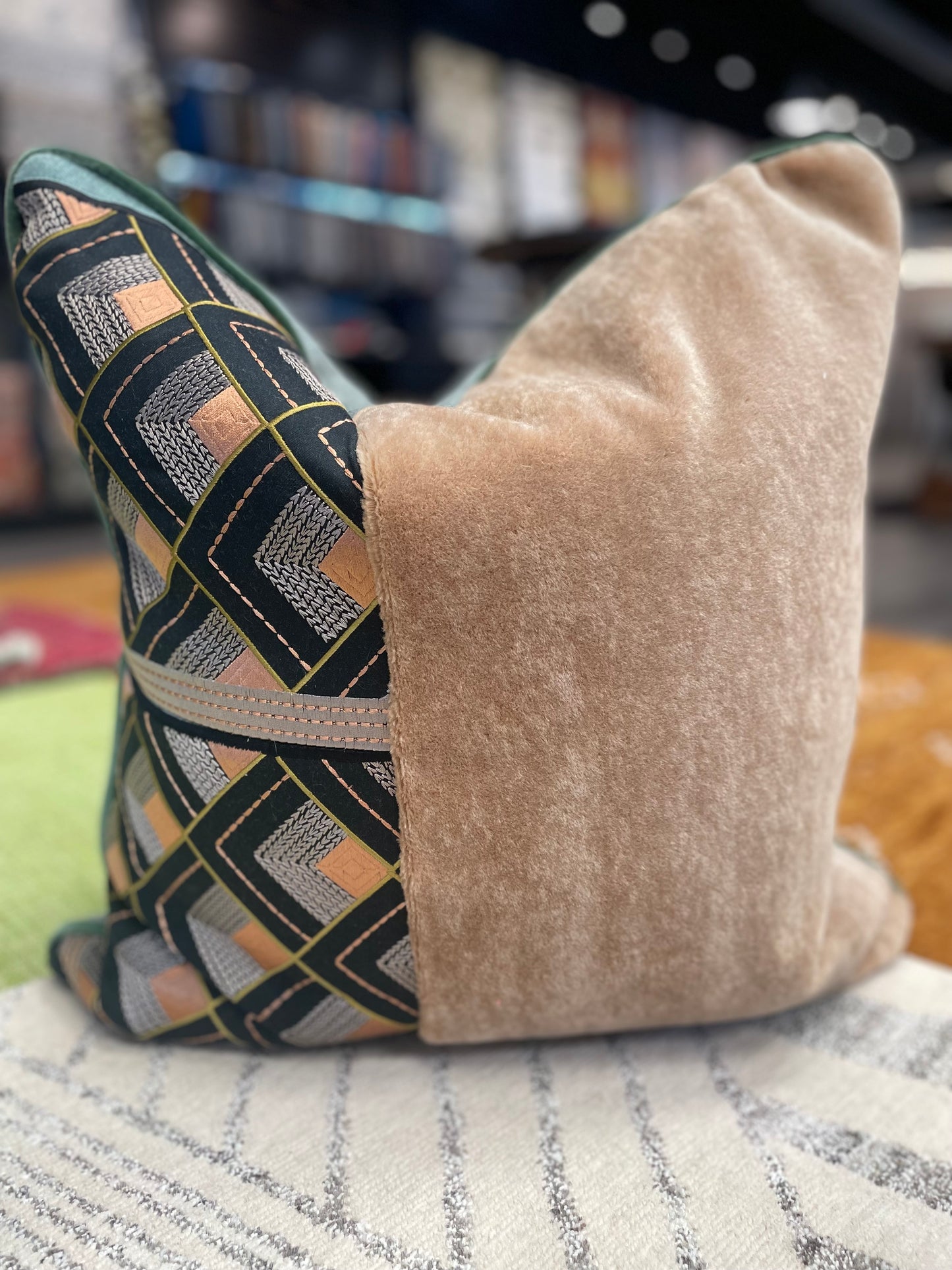 Bebop Geometric Green ( set of 3) #3