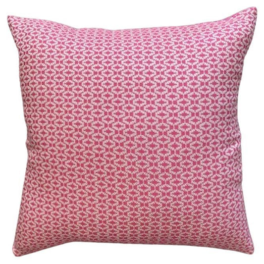 Pink and white Patterned